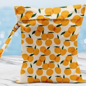 💥 3/$20 Promo - Citrus Patterned Wet Bag (Orange/Lemon)
